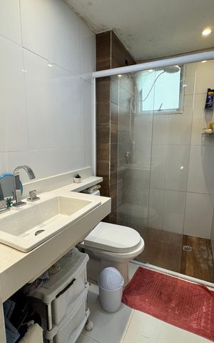 Apartamento para alugar com 42m², 2 quartos e 1 vaga Apartamento para alugar com 42m², 2 quartos e 1 vagaBanheiro