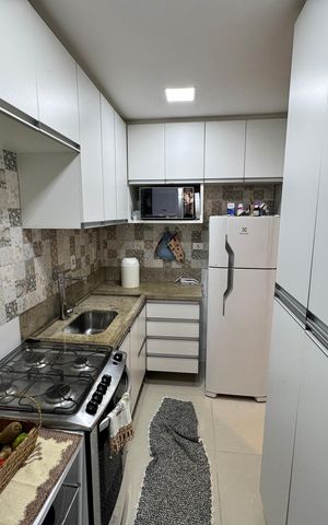 Apartamento para alugar com 42m², 2 quartos e 1 vaga Apartamento para alugar com 42m², 2 quartos e 1 vagaCozinha - Armários