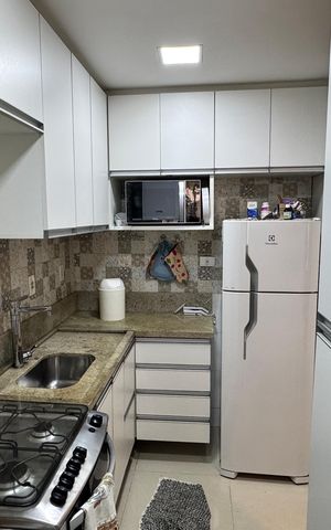 Apartamento para alugar com 42m², 2 quartos e 1 vaga Apartamento para alugar com 42m², 2 quartos e 1 vagaCozinha - Armários