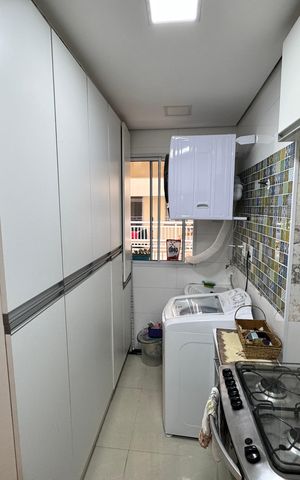 Apartamento para alugar com 42m², 2 quartos e 1 vaga Apartamento para alugar com 42m², 2 quartos e 1 vagaCozinha e Área de Serviço