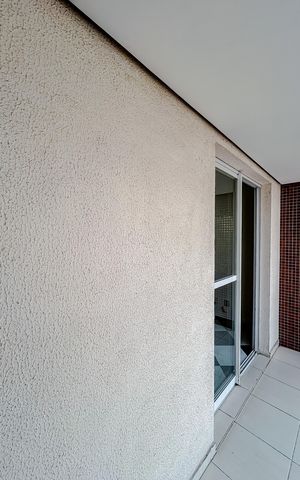 Apartamento à venda com 58m², 2 quartos e 1 vagaVaranda