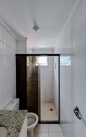 Apartamento à venda com 58m², 2 quartos e 1 vagaBanheiro