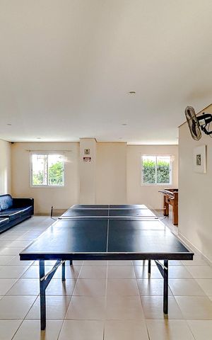 Apartamento à venda com 58m², 2 quartos e 1 vagaSalão de jogos