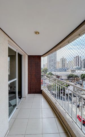 Apartamento à venda com 58m², 2 quartos e 1 vagaVaranda