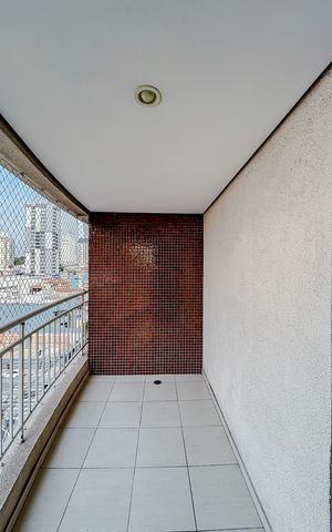Apartamento à venda com 58m², 2 quartos e 1 vagaVaranda