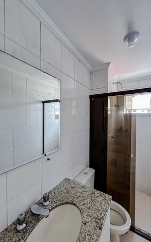 Apartamento à venda com 58m², 2 quartos e 1 vagaBanheiro