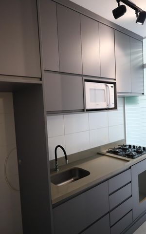 Apartamento para alugar com 56m², 2 quartos e 1 vagaCozinha e Área de Serviço