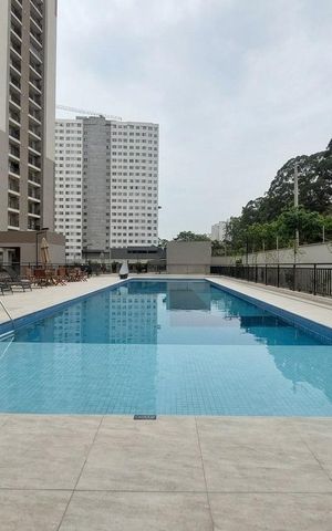 Apartamento à venda com 44m², 2 quartos e sem vaga Apartamento à venda com 44m², 2 quartos e sem vagaÁrea comum - Piscina