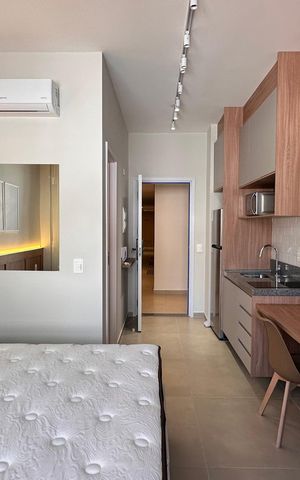 Studio para alugar com 23m², 1 quarto e sem vaga
