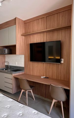 Studio para alugar com 23m², 1 quarto e sem vaga