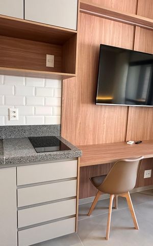 Studio para alugar com 23m², 1 quarto e sem vaga