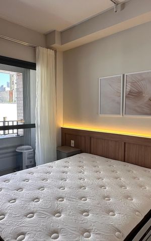 Studio para alugar com 23m², 1 quarto e sem vaga