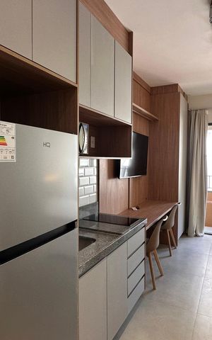 Studio para alugar com 23m², 1 quarto e sem vaga
