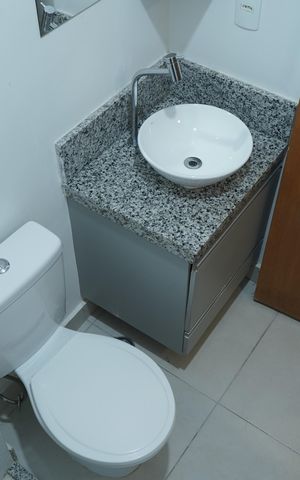 Studio à venda com 28m², 1 quarto e sem vagaBanheiro