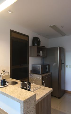 Studio à venda com 36m², 1 quarto e 1 vagaCozinha