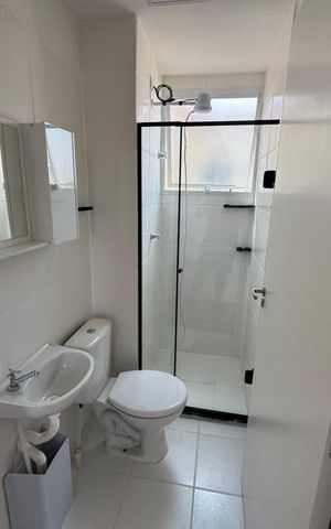 Apartamento à venda com 39m², 2 quartos e sem vaga Apartamento à venda com 39m², 2 quartos e sem vagaBanheiro