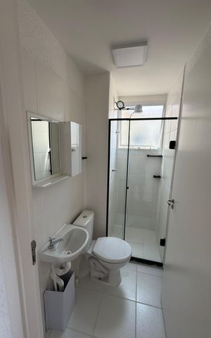 Apartamento à venda com 39m², 2 quartos e sem vaga Apartamento à venda com 39m², 2 quartos e sem vagaBanheiro
