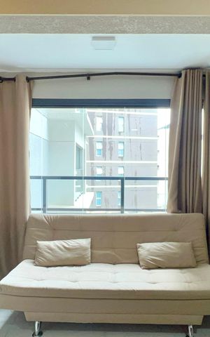Studio para alugar com 30m², 1 quarto e sem vaga Studio para alugar com 30m², 1 quarto e sem vagaVaranda