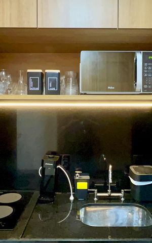 Studio para alugar com 30m², 1 quarto e sem vaga Studio para alugar com 30m², 1 quarto e sem vagaCozinha