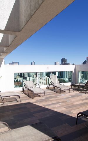 Apartamento para alugar com 32m², 1 quarto e sem vaga Apartamento para alugar com 32m², 1 quarto e sem vagaTerraço