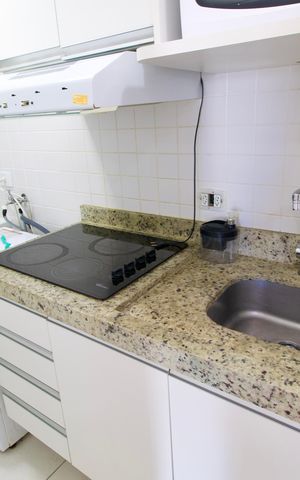 Apartamento para alugar com 32m², 1 quarto e sem vaga Apartamento para alugar com 32m², 1 quarto e sem vagaCozinha