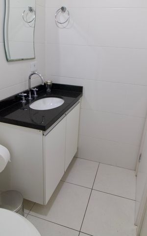 Apartamento para alugar com 32m², 1 quarto e sem vaga Apartamento para alugar com 32m², 1 quarto e sem vagaBanheiro