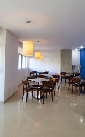 Apartamento para alugar com 32m², 1 quarto e sem vaga Apartamento para alugar com 32m², 1 quarto e sem vagaÁrea comum - Salão de festas