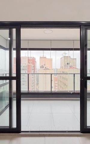 Studio para alugar com 38m², 1 quarto e 1 vaga Studio para alugar com 38m², 1 quarto e 1 vagaVaranda