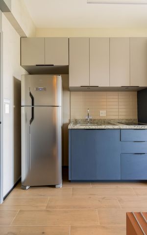 Studio para alugar com 28m², 1 quarto e sem vaga