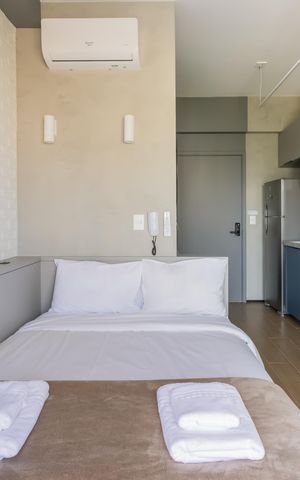 Studio para alugar com 28m², 1 quarto e sem vaga