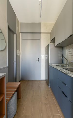 Studio para alugar com 28m², 1 quarto e sem vaga