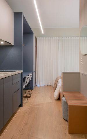 Studio para alugar com 28m², 1 quarto e sem vaga