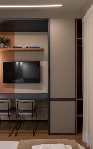 Studio para alugar com 28m², 1 quarto e sem vaga