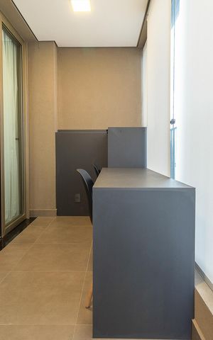 Studio para alugar com 28m², 1 quarto e sem vaga