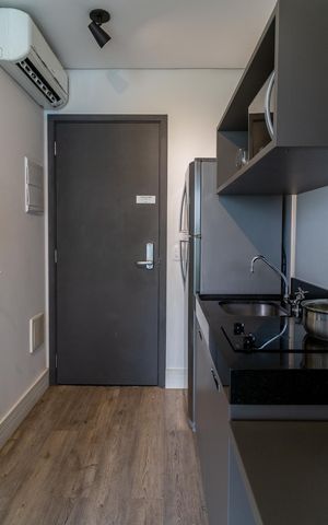 Studio para alugar com 25m², 1 quarto e 1 vaga