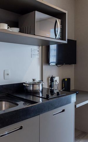 Studio para alugar com 25m², 1 quarto e 1 vaga