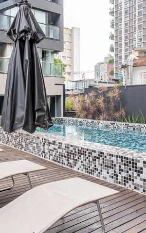 Studio para alugar com 25m², 1 quarto e 1 vaga