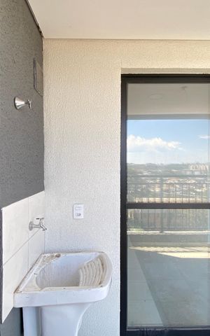 Apartamento à venda com 37m², 2 quartos e sem vaga Apartamento à venda com 37m², 2 quartos e sem vagaVaranda - Área de Serviço