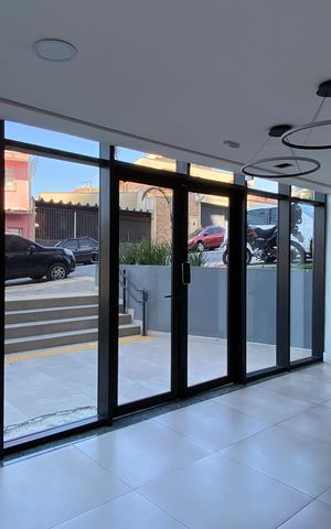 Apartamento à venda com 37m², 2 quartos e sem vaga Apartamento à venda com 37m², 2 quartos e sem vagaFachada e portaria