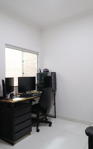 Casa para alugar com 128m², 2 quartos e 2 vagasQuarto 1
