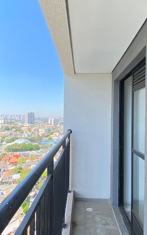 Apartamento à venda com 37m², 2 quartos e sem vaga Apartamento à venda com 37m², 2 quartos e sem vagaVaranda - Área de Serviço