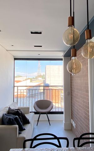 Apartamento à venda com 37m², 2 quartos e sem vaga Apartamento à venda com 37m², 2 quartos e sem vagaSala - Cozinha