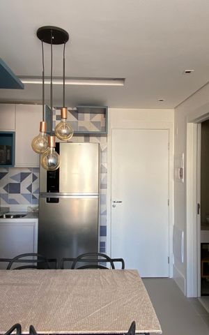 Apartamento à venda com 37m², 2 quartos e sem vaga Apartamento à venda com 37m², 2 quartos e sem vagaSala - Cozinha