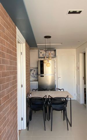 Apartamento à venda com 37m², 2 quartos e sem vaga Apartamento à venda com 37m², 2 quartos e sem vagaSala - Cozinha
