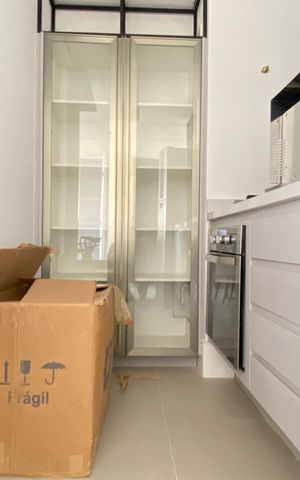 Apartamento à venda com 37m², 2 quartos e sem vaga Apartamento à venda com 37m², 2 quartos e sem vagaSala - Cozinha
