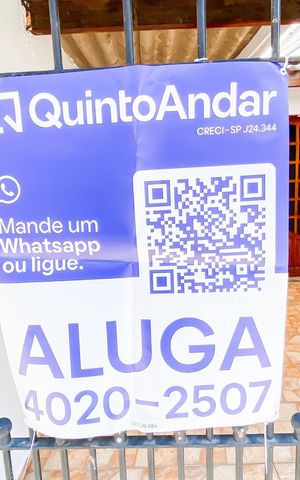 Casa para alugar com 80m², 1 quarto e 1 vaga Casa para alugar com 80m², 1 quarto e 1 vagaPlaca