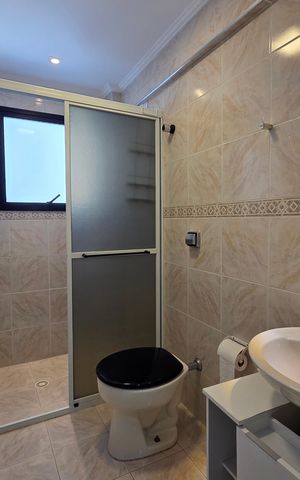 Apartamento para alugar com 67m², 1 quarto e 1 vaga Apartamento para alugar com 67m², 1 quarto e 1 vagaBanheiro