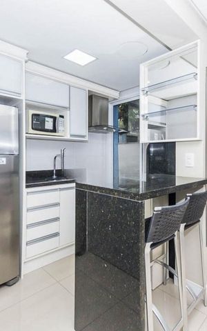Apartamento para alugar com 66m², 2 quartos e 1 vagaCozinha