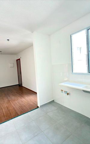Apartamento para alugar com 45m², 2 quartos e 1 vaga Apartamento para alugar com 45m², 2 quartos e 1 vagaCozinha e Área de Serviço