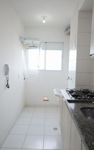 Apartamento para alugar com 46m², 2 quartos e 1 vagaCozinha e Área de Serviço